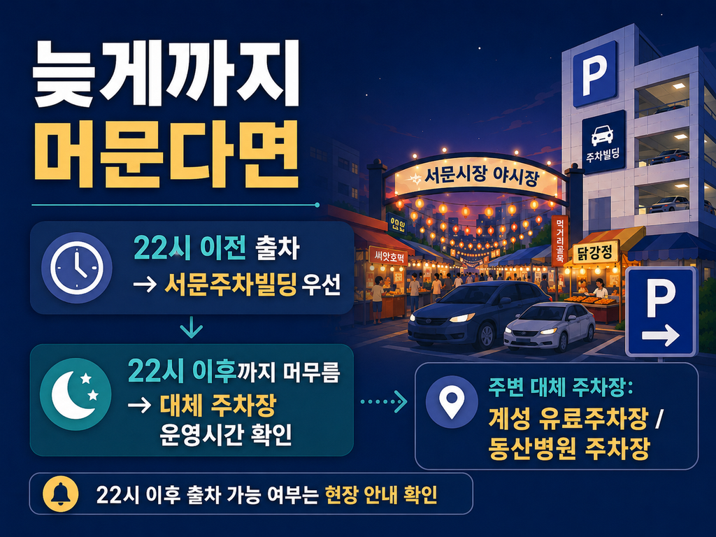 대체주차장 안내 이미지