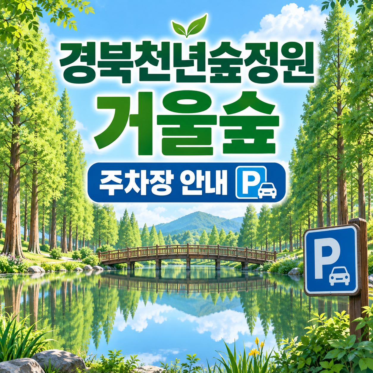 경북천년숲정원 주차장 안내 대표이미지
