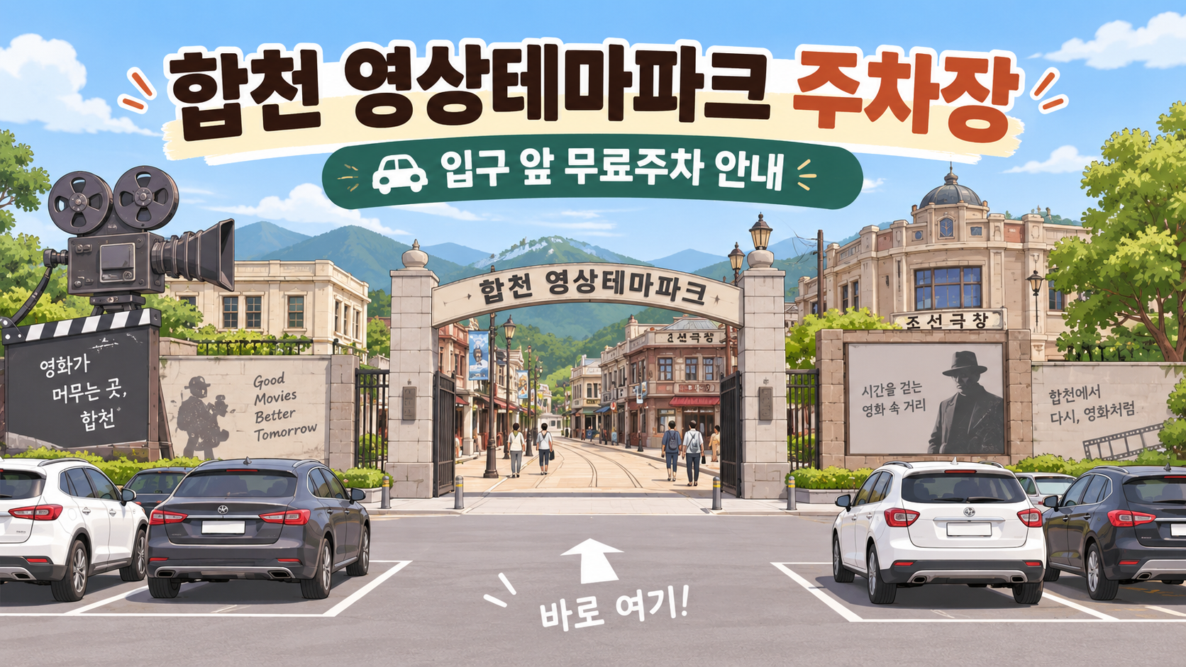 합천 영상테마파크 주차장 안내 대표이미지